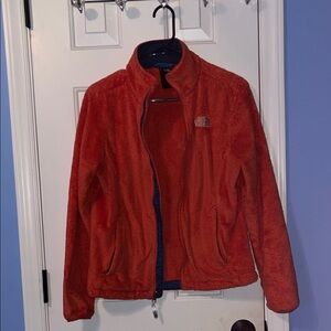 The North Face Vibrant Orange Fleece Jacket